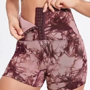 Waist Trainer Compression Biker Shorts Size M Tummy Control Shapewear High Waist